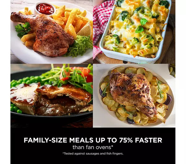 Ninja Foodi FlexDrawer Dual Air Fryer 10.4L