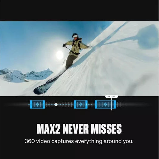 GoPro MAX2 360 8k Action Camera + Accessories Bundle