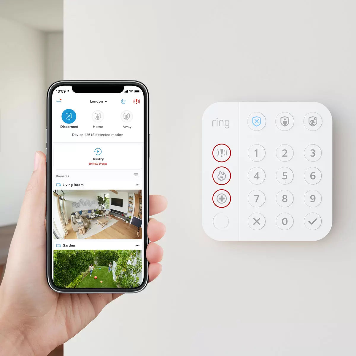 Ring 12pc Alarm Home Security Starter Kit