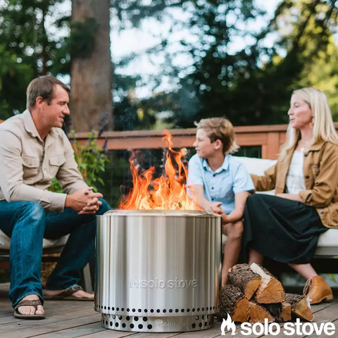 Solo Stove Wood Burning Stainless Steel Fire Pit - 12th May 24