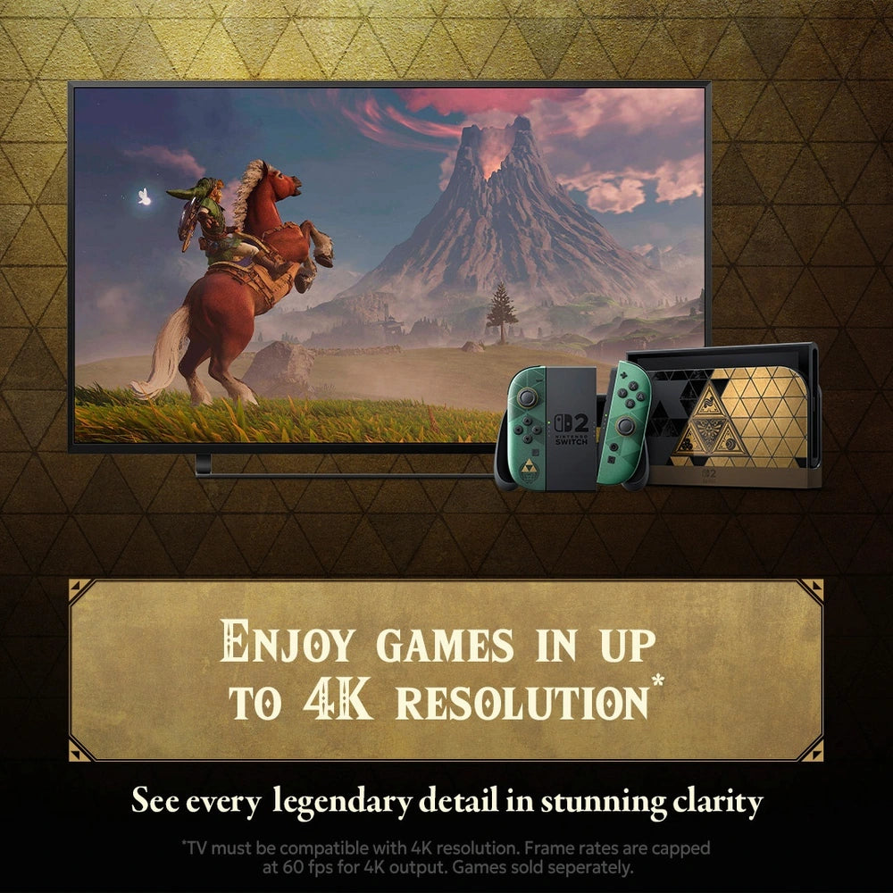 Nintendo Switch 2 Zelda 40th Anniversary Edition + Ocarina of Time