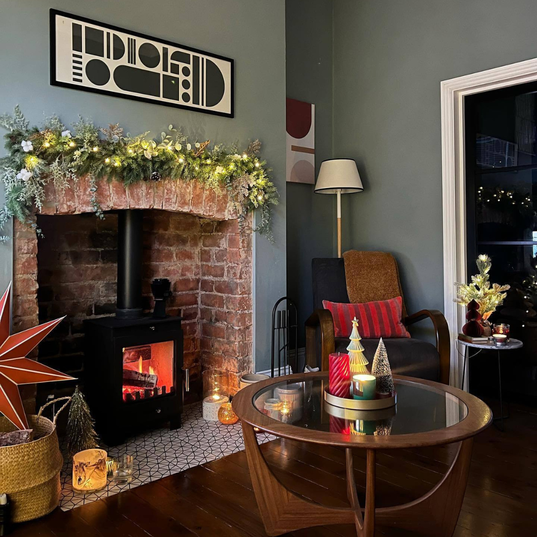 Portway Arundel Wood Burning / Multifuel Stove + Flue Kit