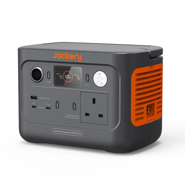 Jackery Explorer Portable Power Station + Solar Panel