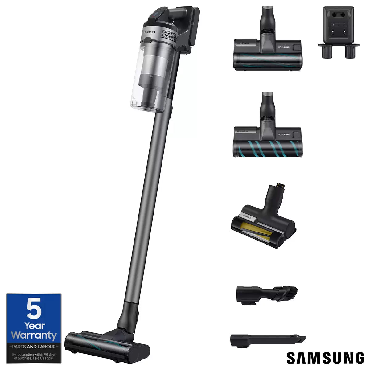 Samsung Jet™ 75E Complete Cordless Stick Vacuum Cleaner