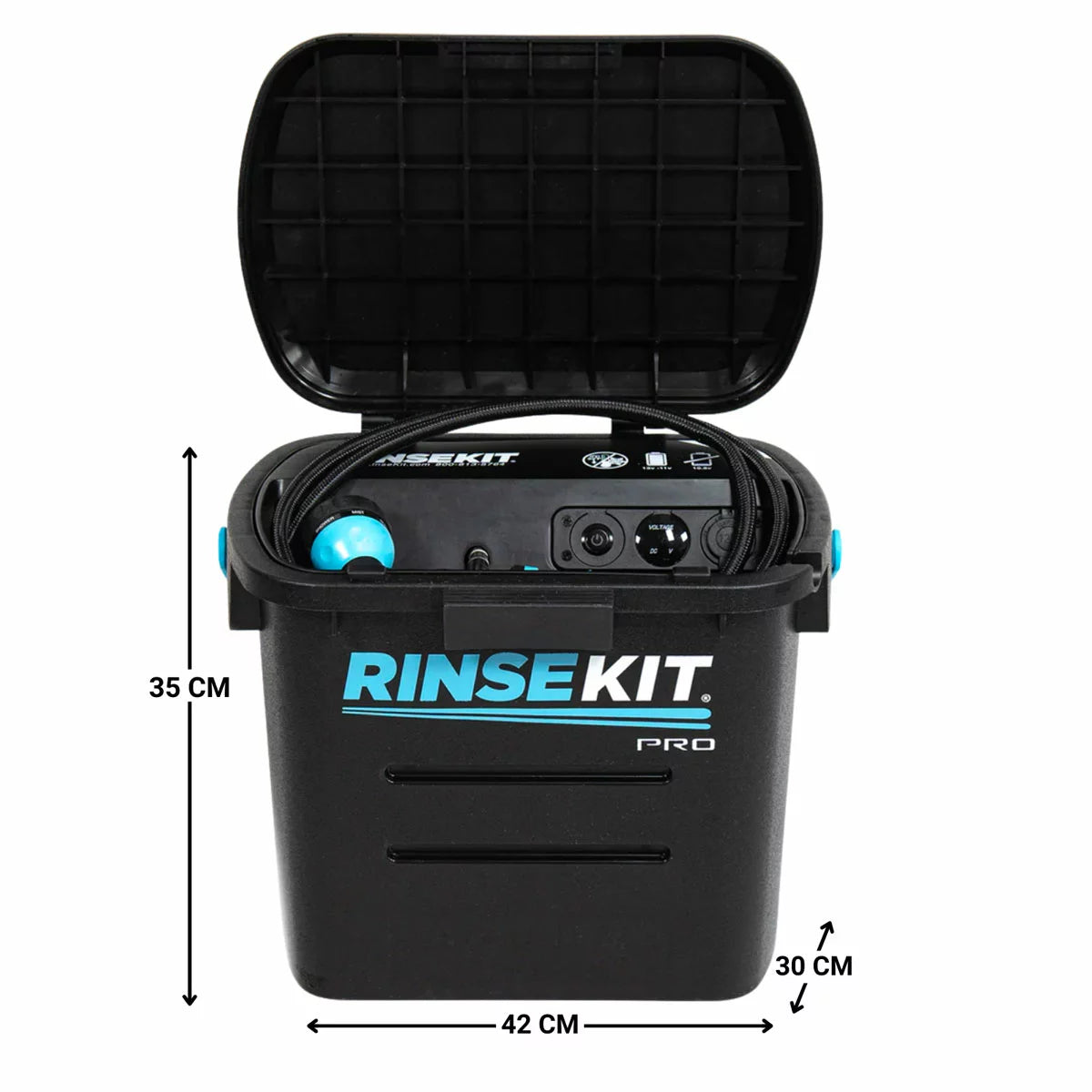 RinseKit PRO 13.2L Battery Powered Portable Shower