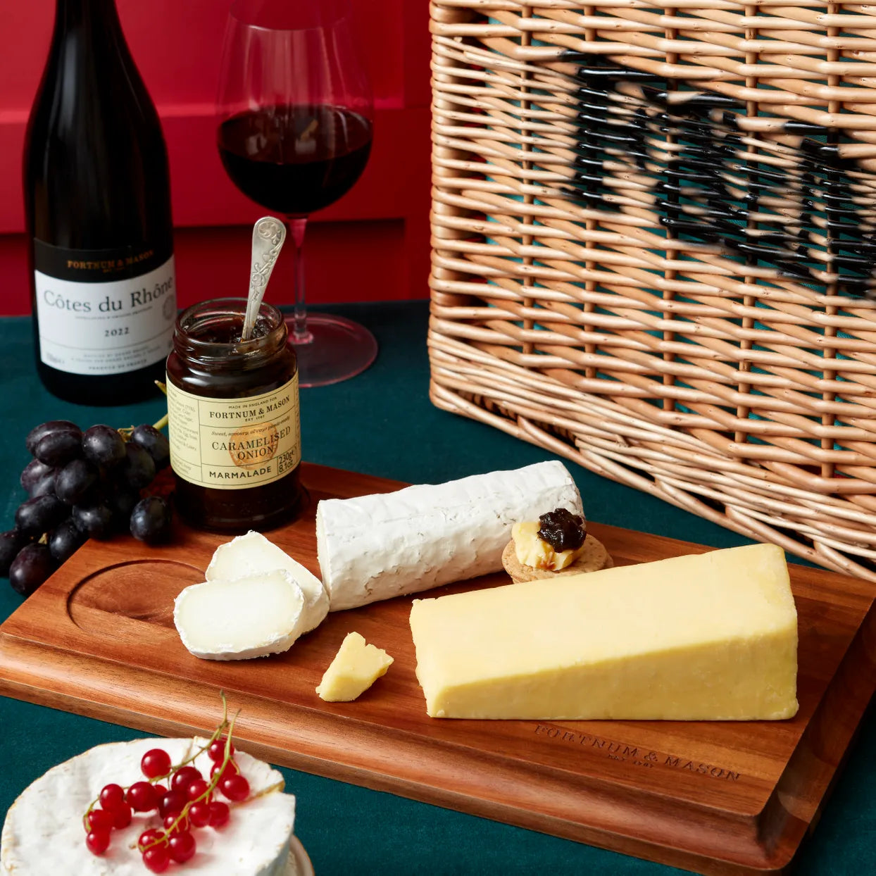 Fortnum and Mason The Cheese and Wine Hamper