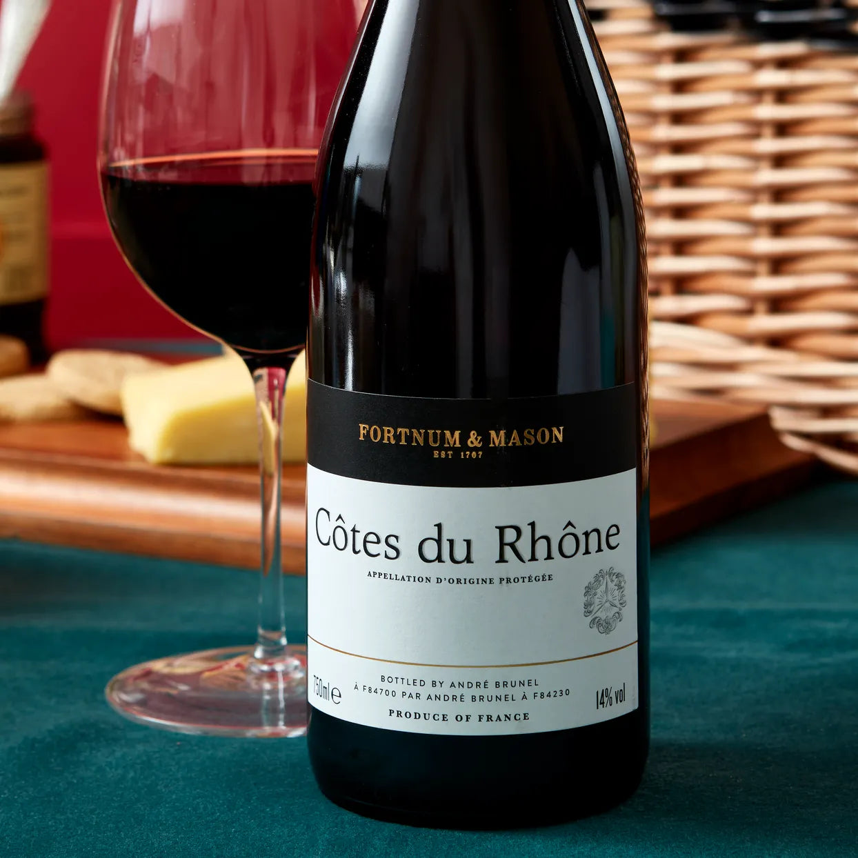 Fortnum and Mason The Cheese and Wine Hamper