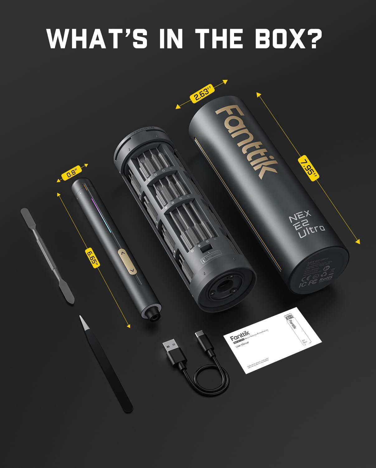 Fanttik E2 Ultra Mini Electric Screwdriver