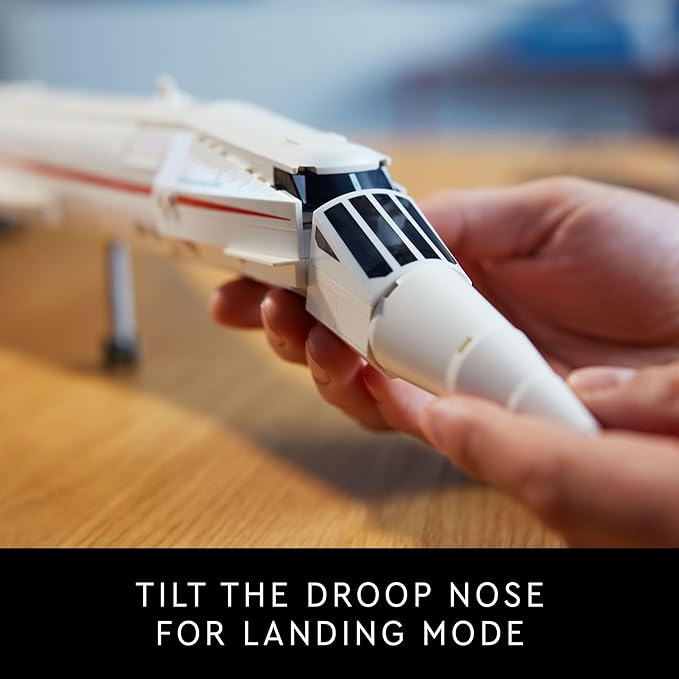 LEGO Icons Concorde Model Plane