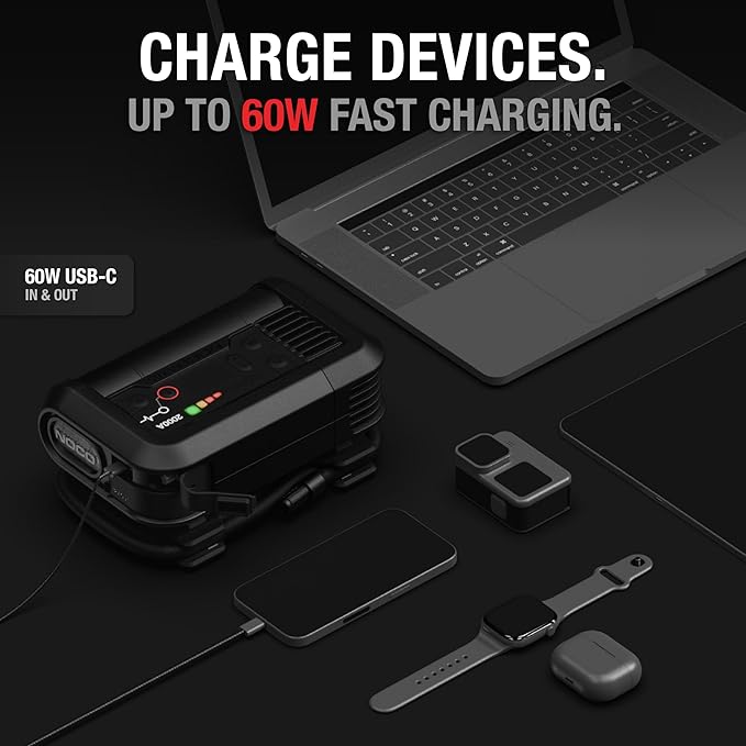 NOCO Boost Air AX65 - Jump Pack & Air Compressor