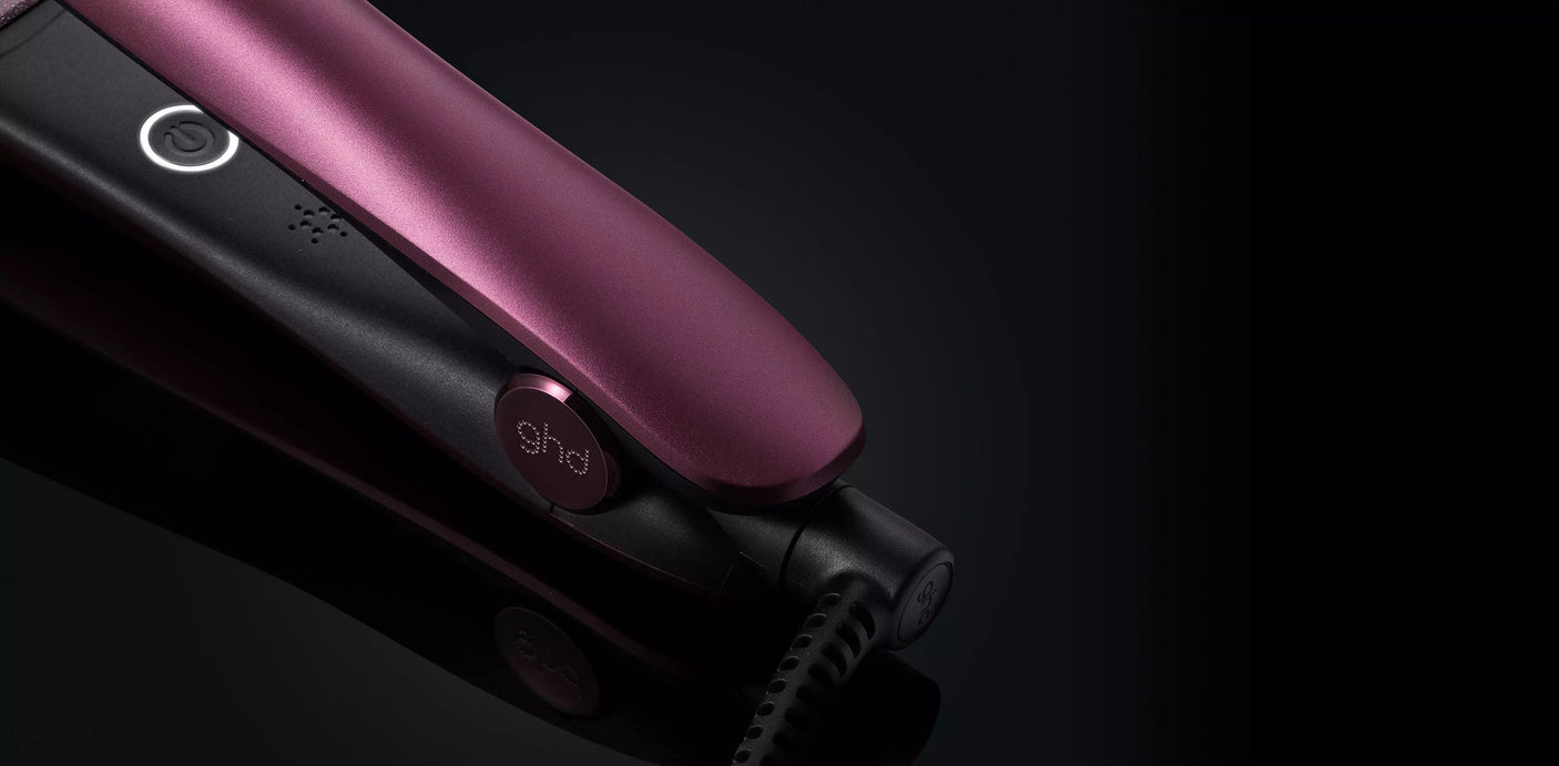 GHD Hair Straightener & Helios Hair Dryer Cherry Chic Bundle