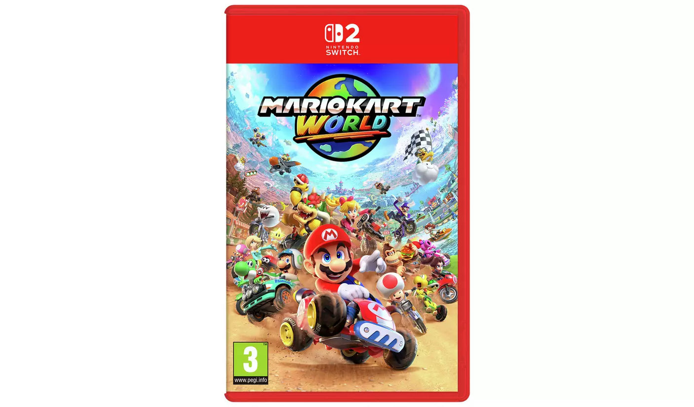 Nintendo Switch 2 + Mario Kart World + Camera Bundle