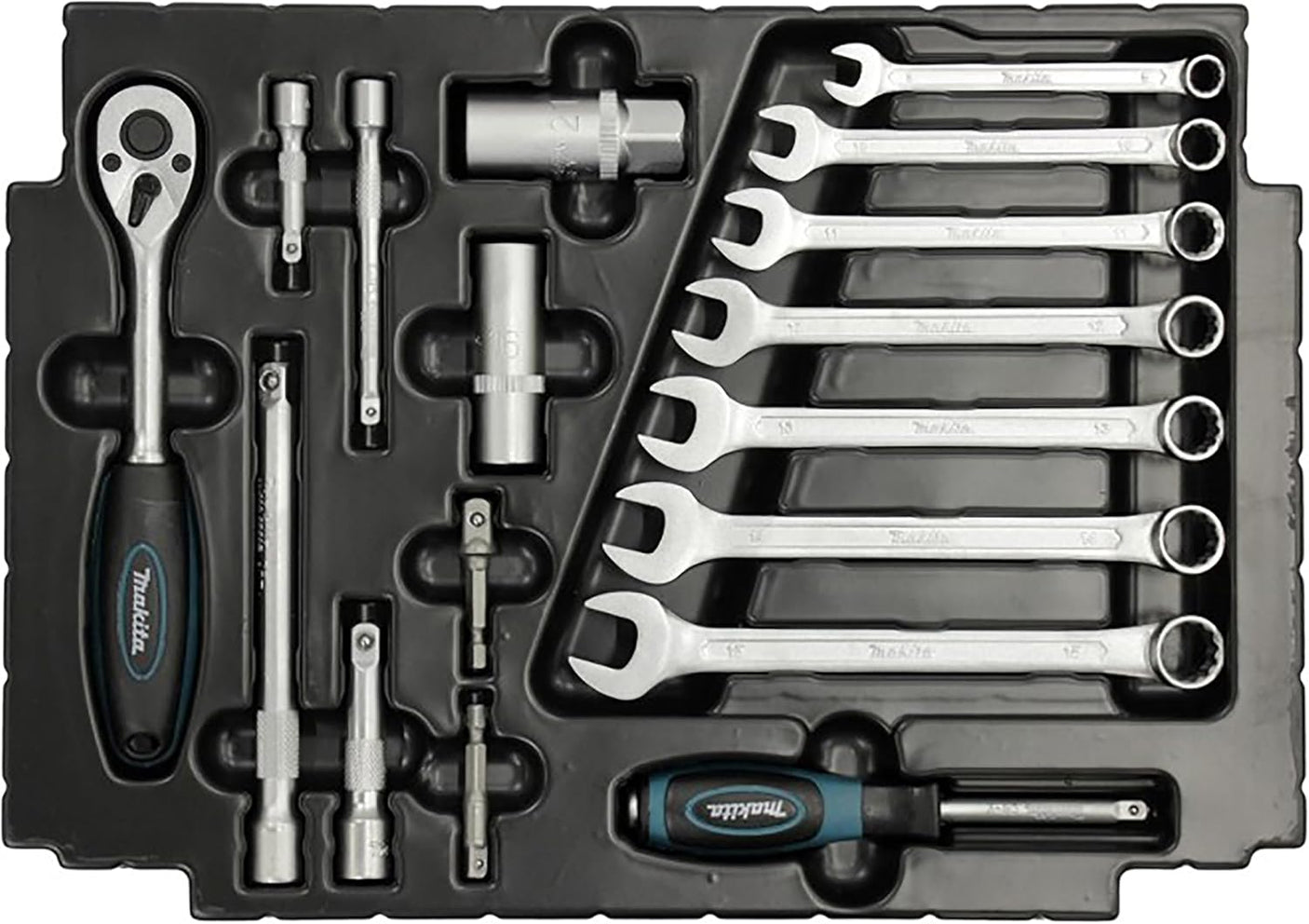 Makita 120 Piece Maintenance Kit with MAKPAC Case