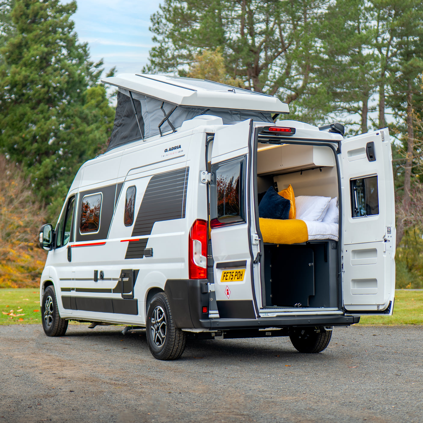 Brand new 4 berth Automatic Adria Campervan