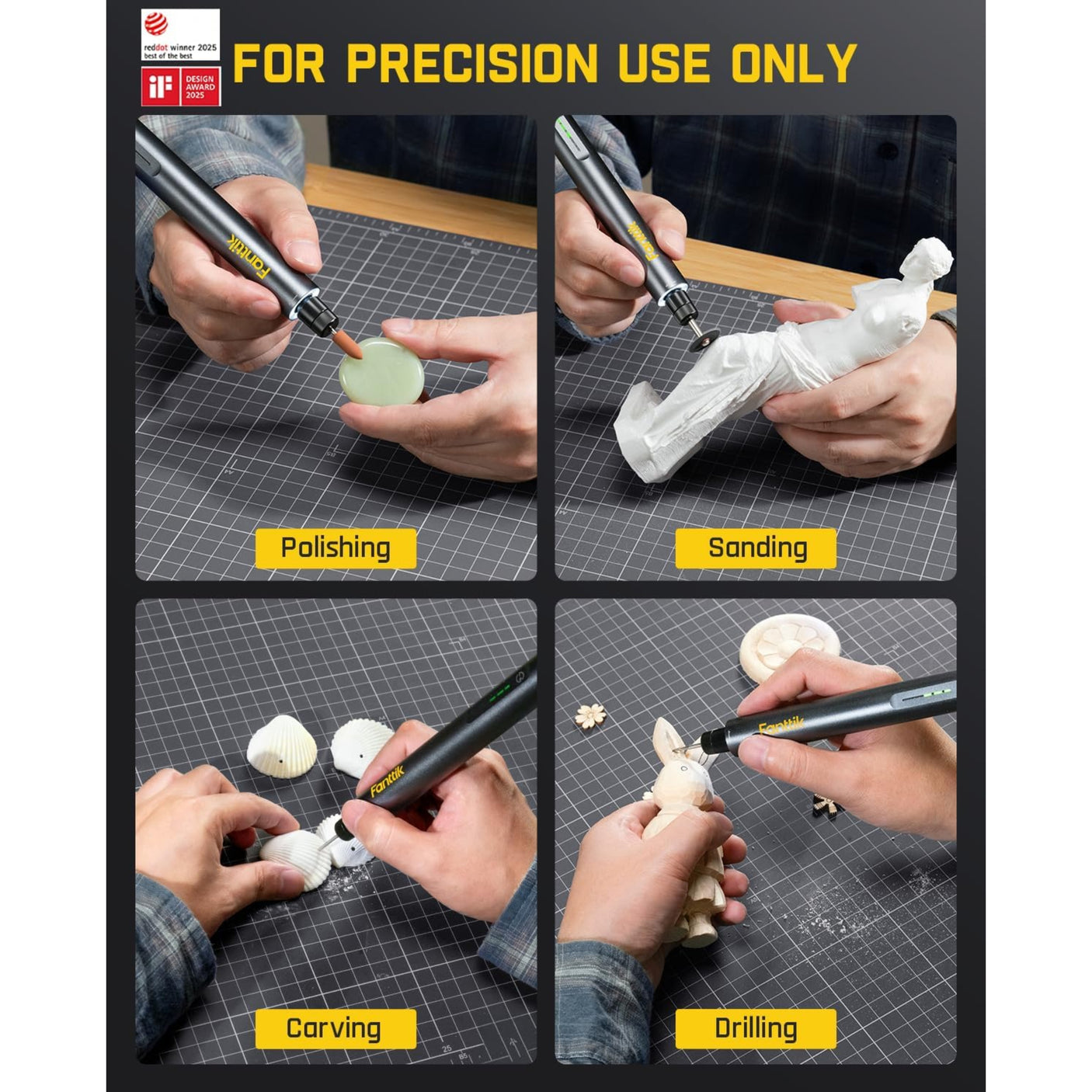 Fanttik Mini Cordless Rotary Tool