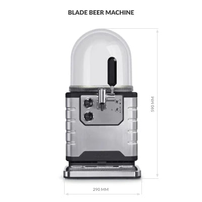 75" Samsung TV + Beer Blade Machine with Choice of 8L Keg