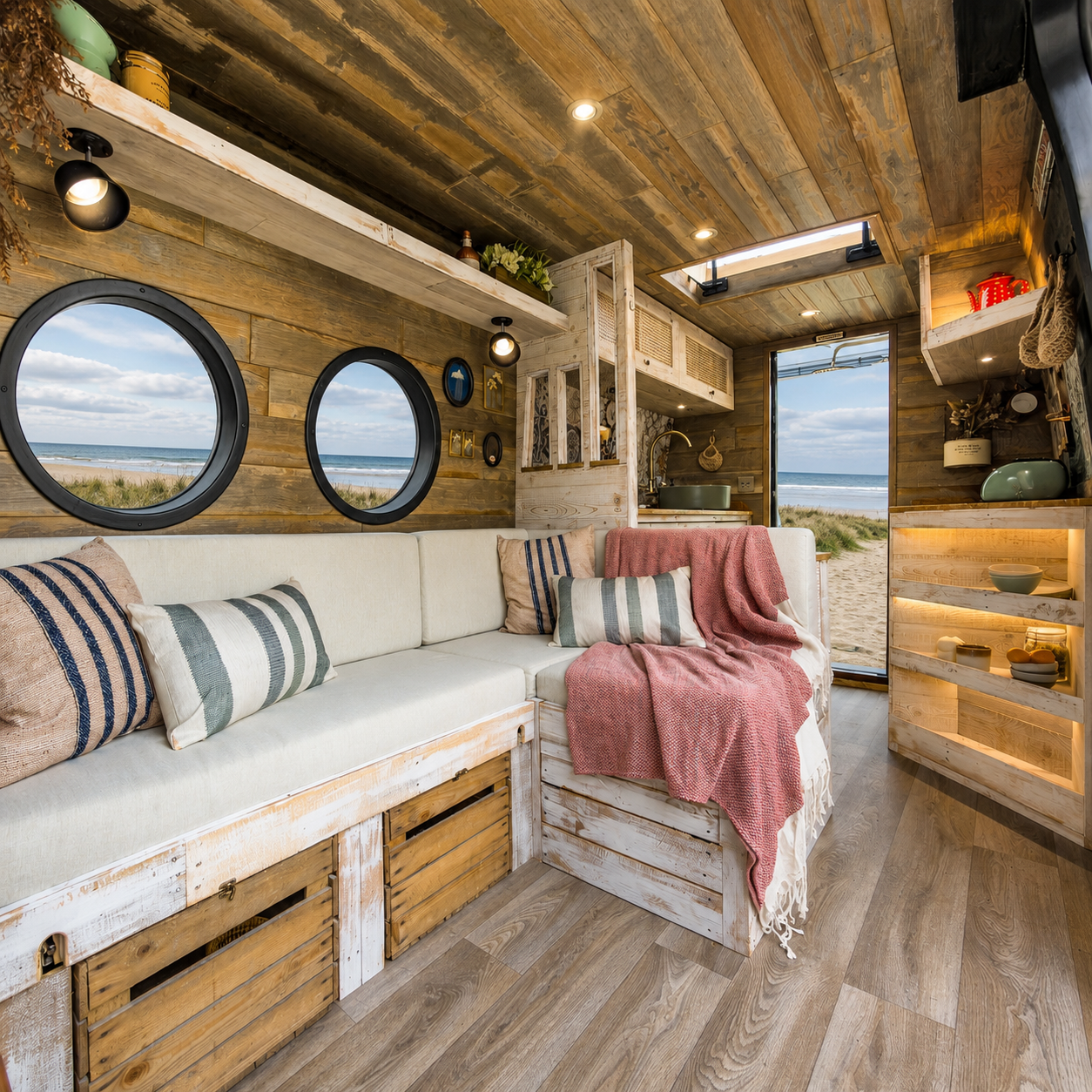 Isabella - Automatic Off Grid Luxury 4 berth Campervan