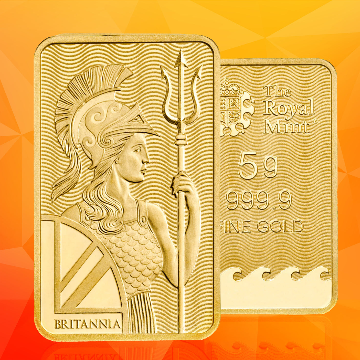 Royal Mint Gold Bullion Bar 5g #1