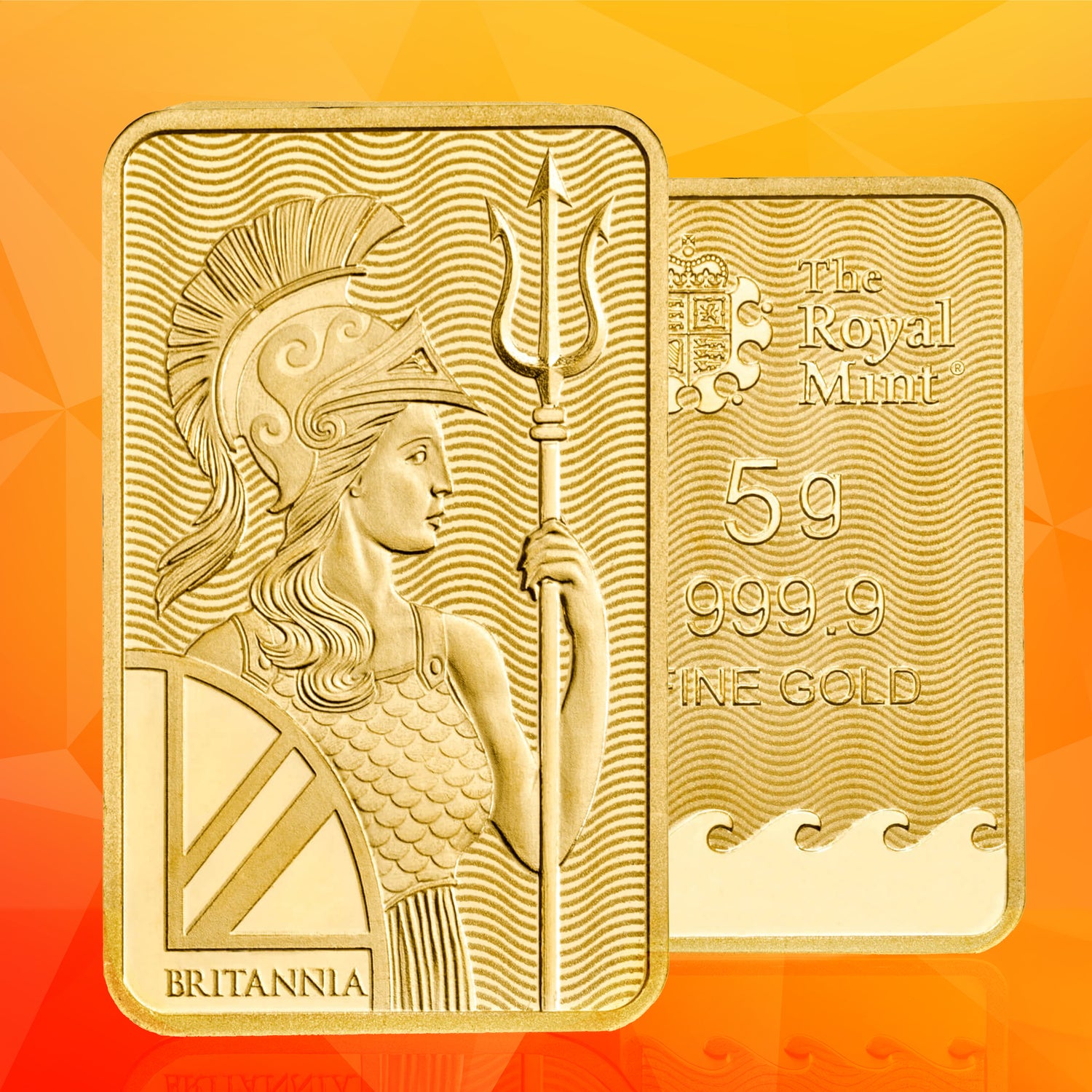 Royal Mint Gold Bullion Bar 5g #1