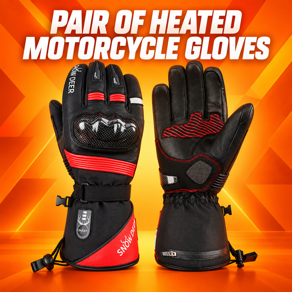 Heated Motorcycle Gloves