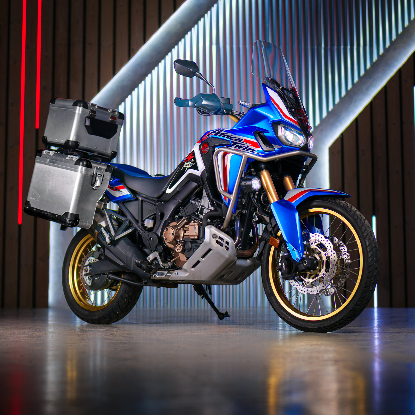 LOW ODDS: Fully Loaded DCT Honda Africa Twin