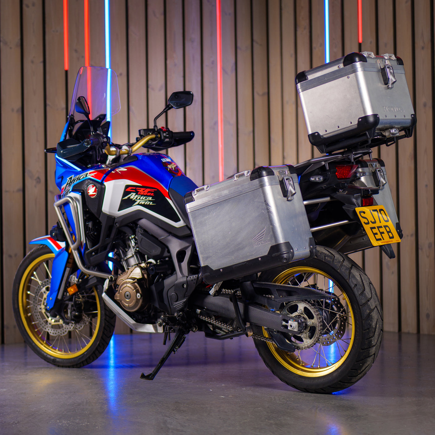 LOW ODDS: Fully Loaded DCT Honda Africa Twin