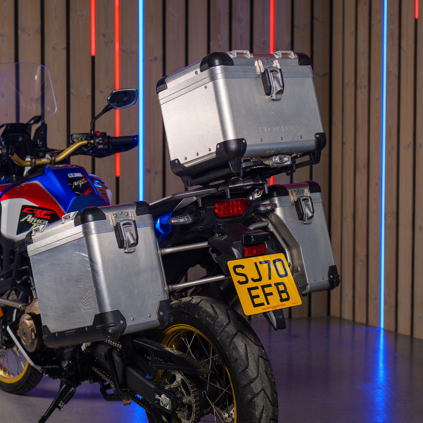 LOW ODDS: Fully Loaded DCT Honda Africa Twin