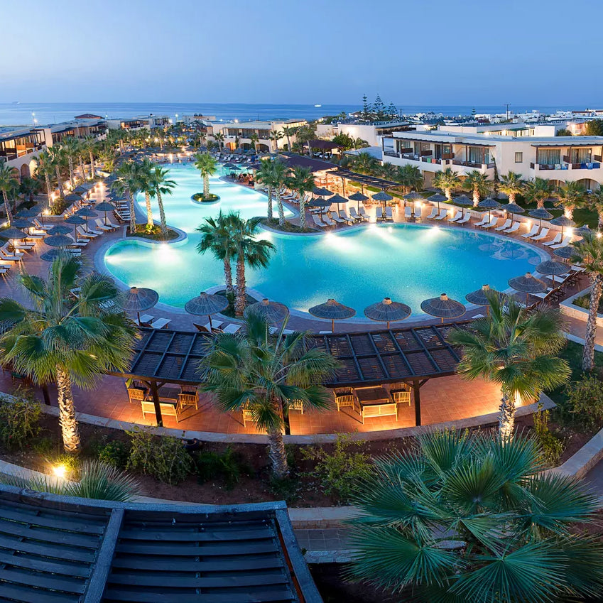 Super Lux 5* All Inclusive 7 night Crete Holiday for 4