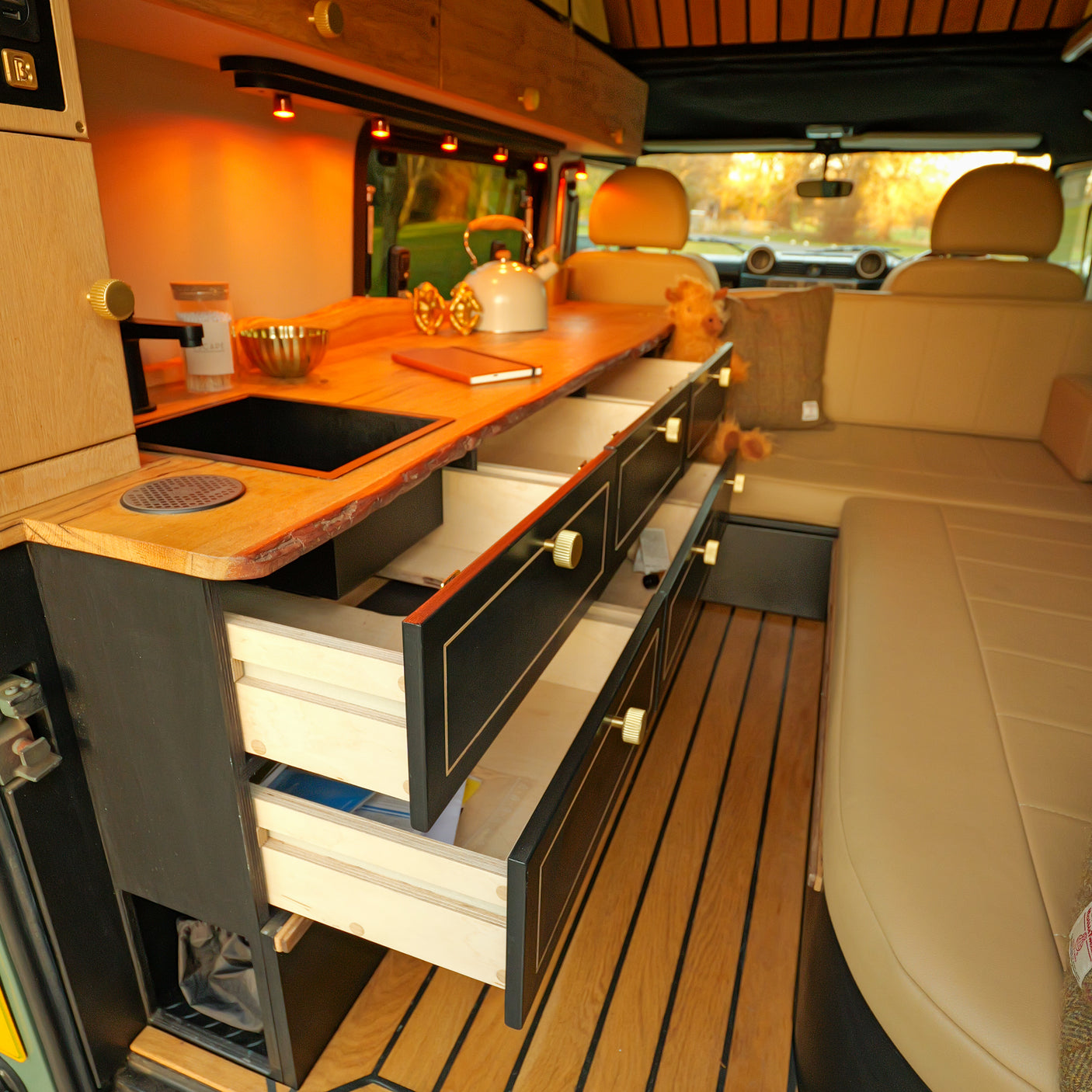 Lisa - Custom Land Rover Defender Campervan