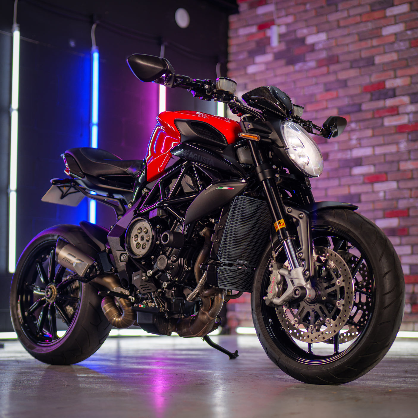 2021 MV AGUSTA BRUTALE 800 DRAGSTER ROSSO