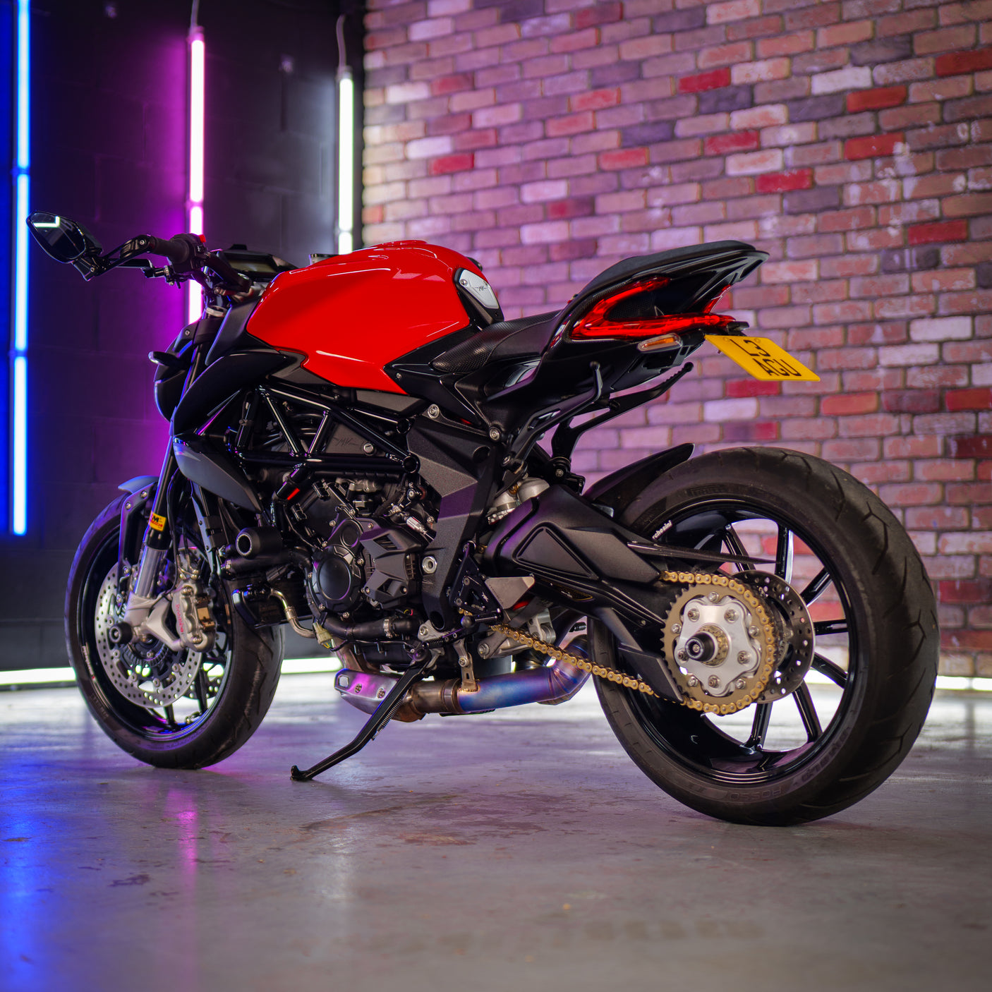 2021 MV AGUSTA BRUTALE 800 DRAGSTER ROSSO