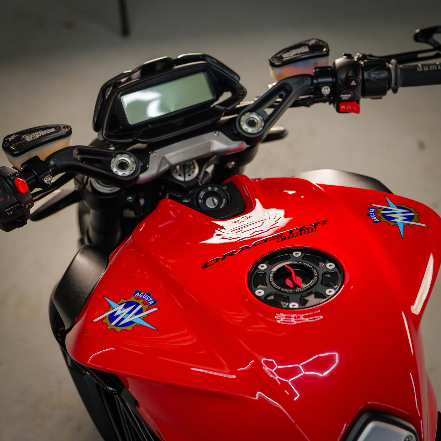 2021 MV AGUSTA BRUTALE 800 DRAGSTER ROSSO