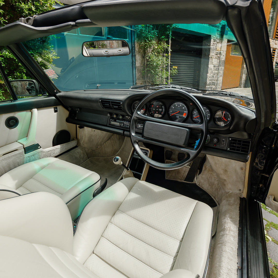 Stunning 1987 Porsche 911 SuperSport Cabriolet