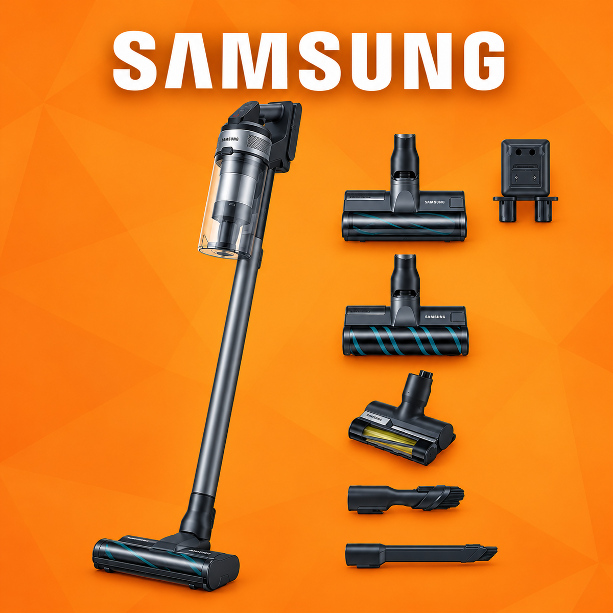 Samsung Jet 75E Complete Vacuum Cleaner,