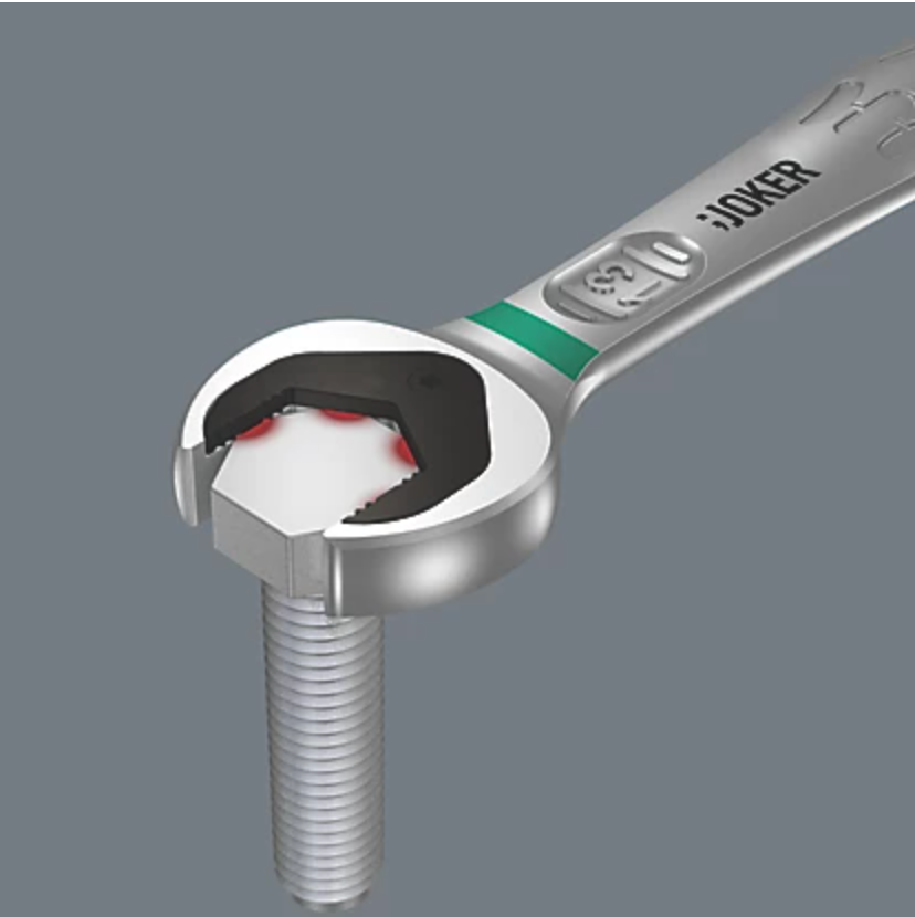 Wera 11 Piece Joker Combination Ratchet Wrench Set