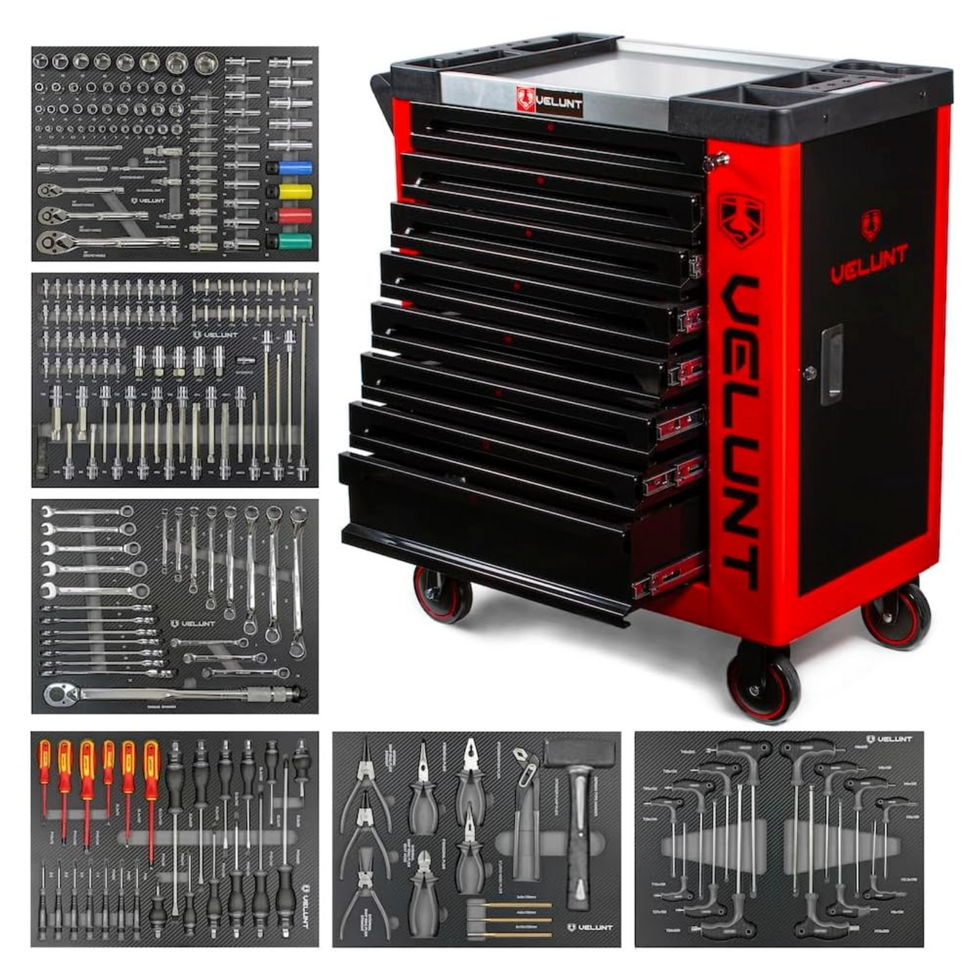 Tool Chest Box Trolley Cabinet With Tool