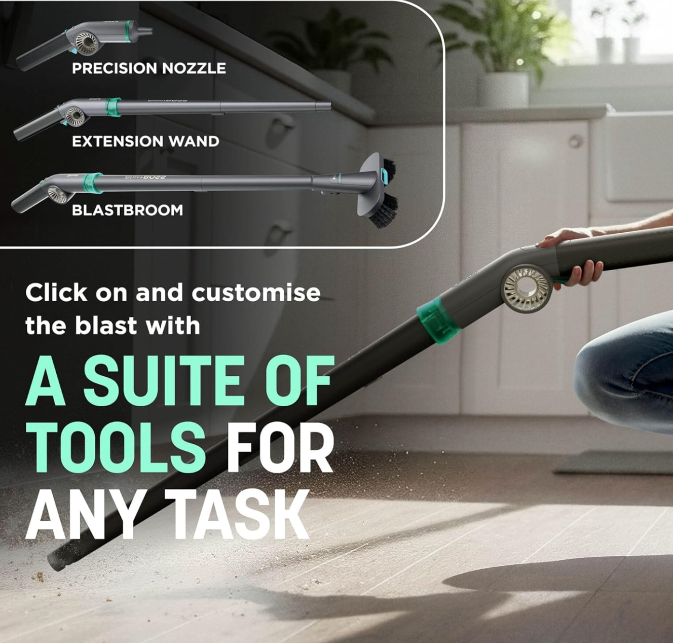 Shark Blastboss All‑in‑One Cordless Air Blasting System - Any colour*