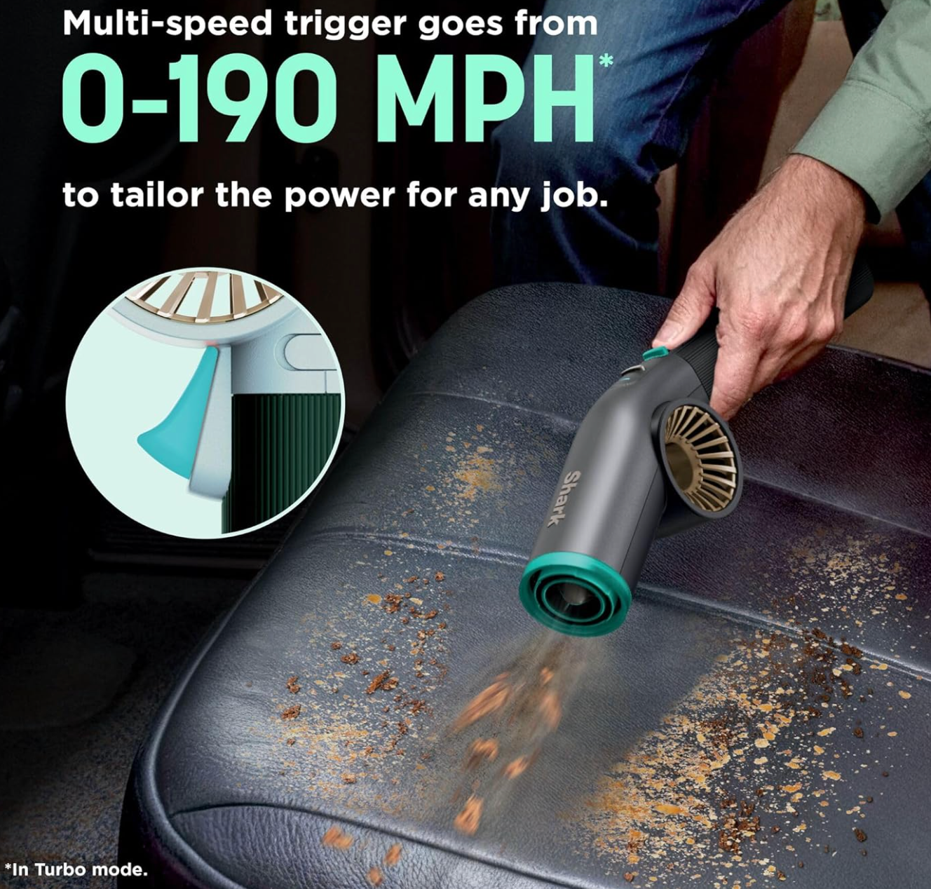 Shark Blastboss All‑in‑One Cordless Air Blasting System - Any colour*