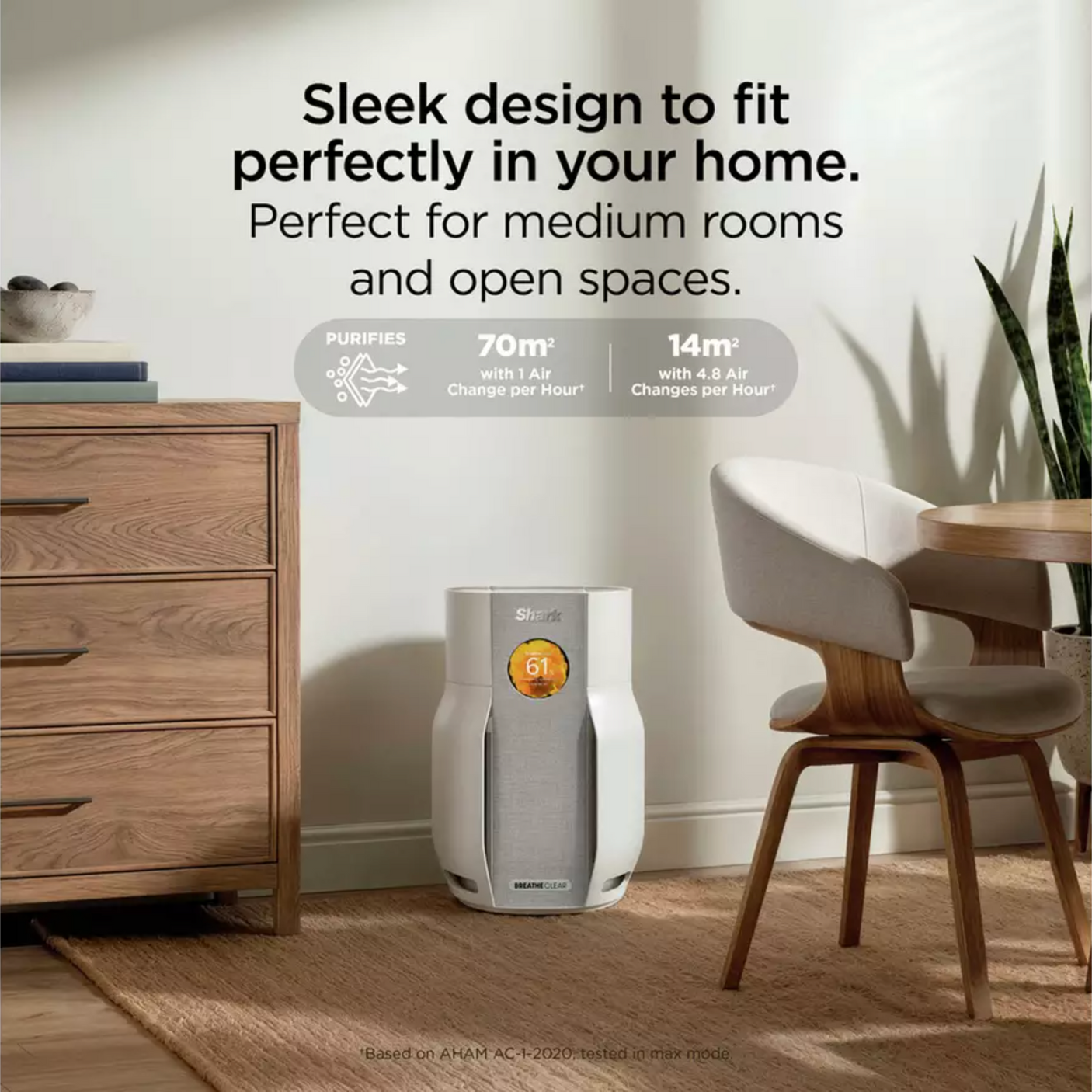 Shark BreatheClear with NeverChange6 Air Purifier