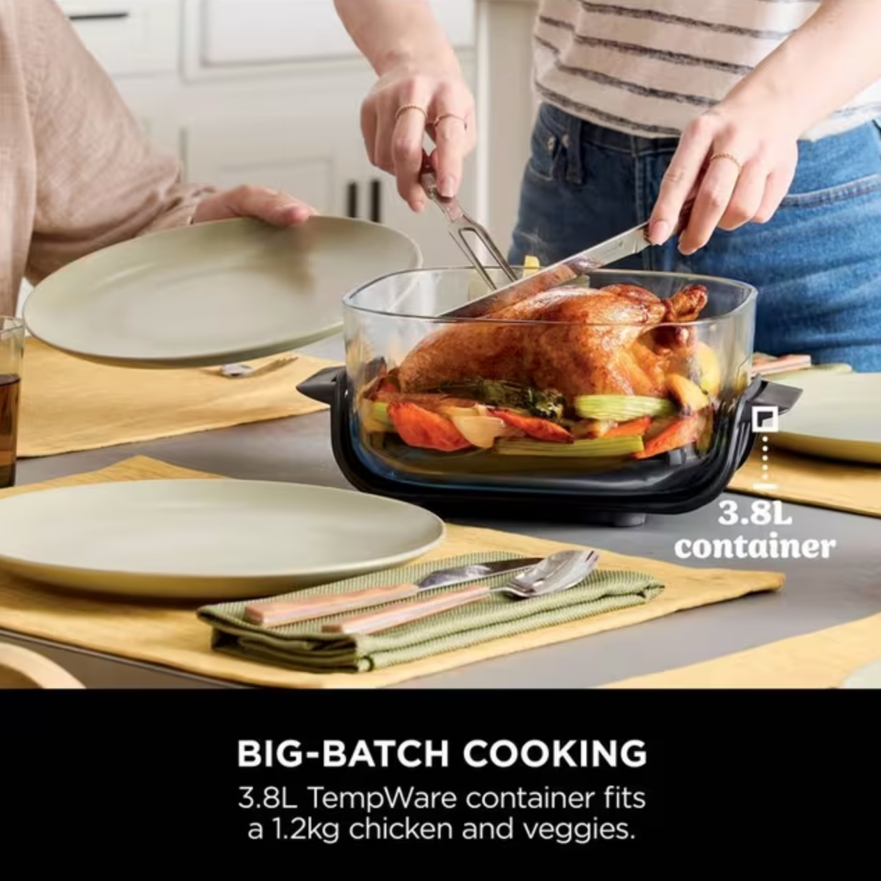 Ninja CRISPi 4-in-1 Portable Air Fryer - Any Colour