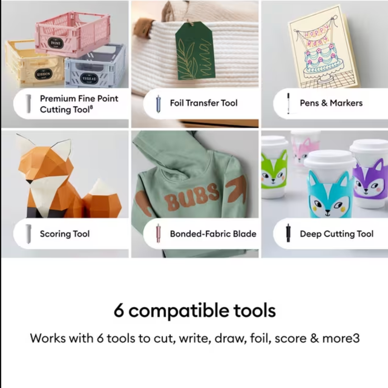 Cricut Explore® 5 Cutting Machine and Essentials Bundle