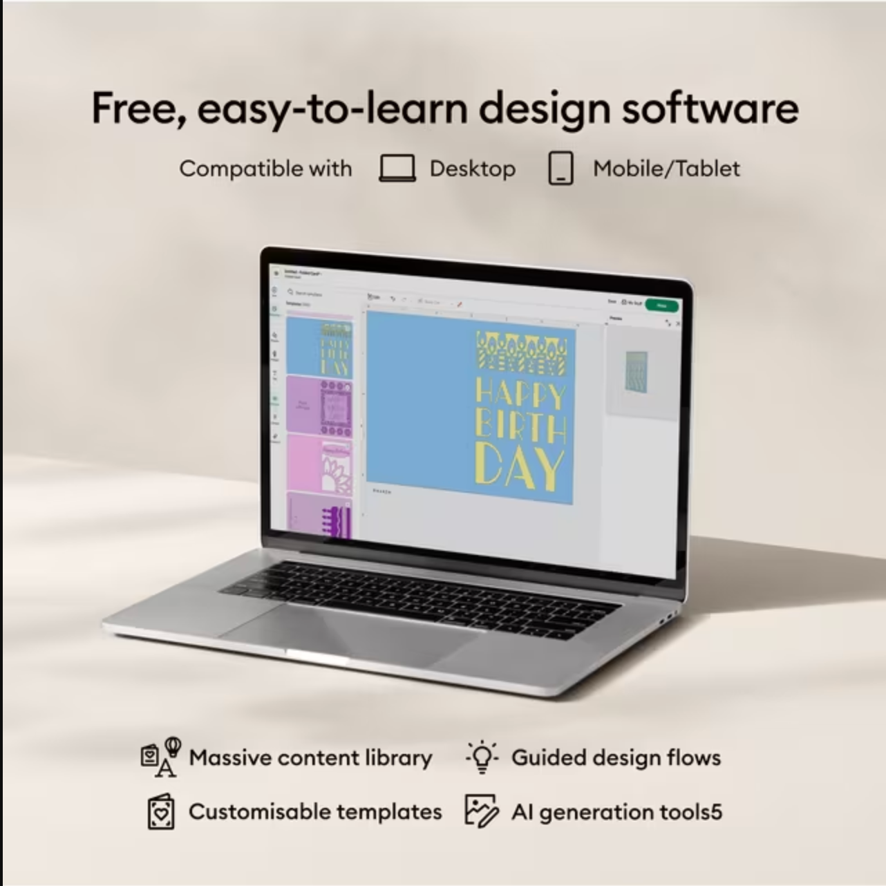 Cricut Explore® 5 Cutting Machine and Essentials Bundle