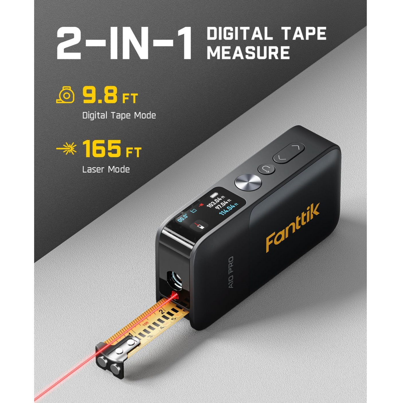 Fanttik A10 Pro 2-in-1 Laser Distance Meter