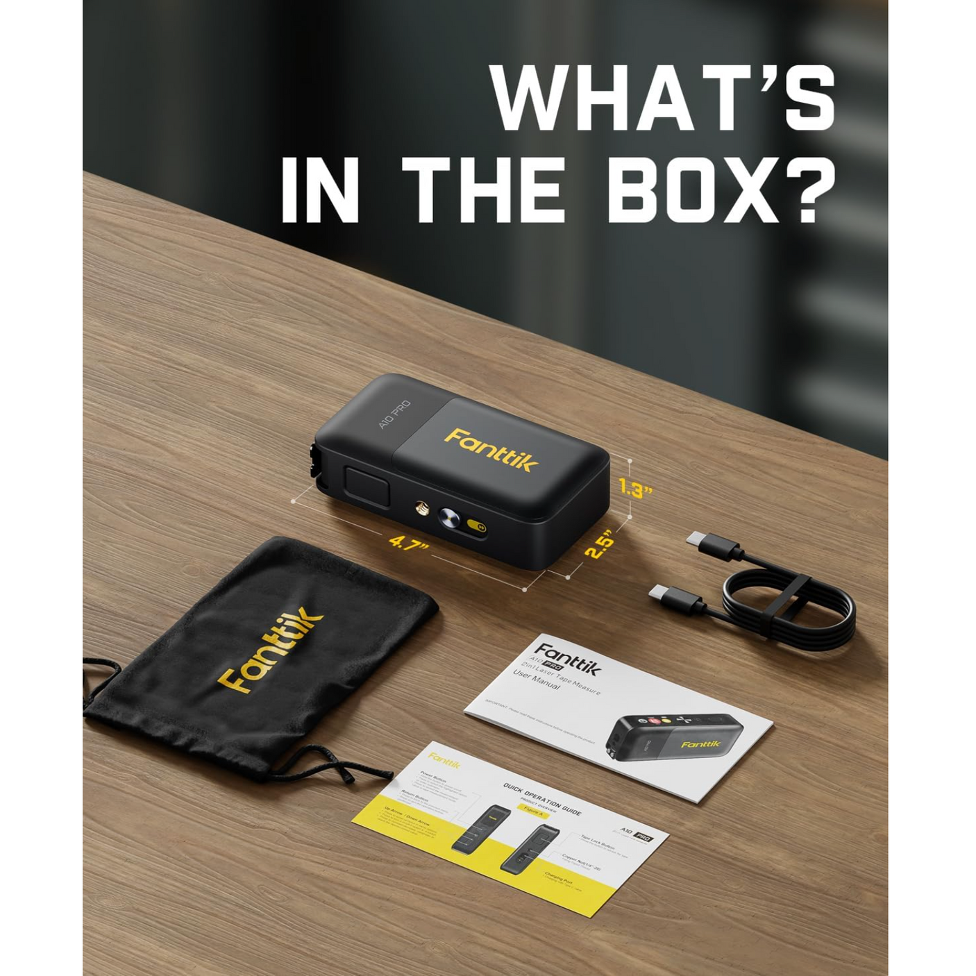 Fanttik A10 Pro 2-in-1 Laser Distance Meter