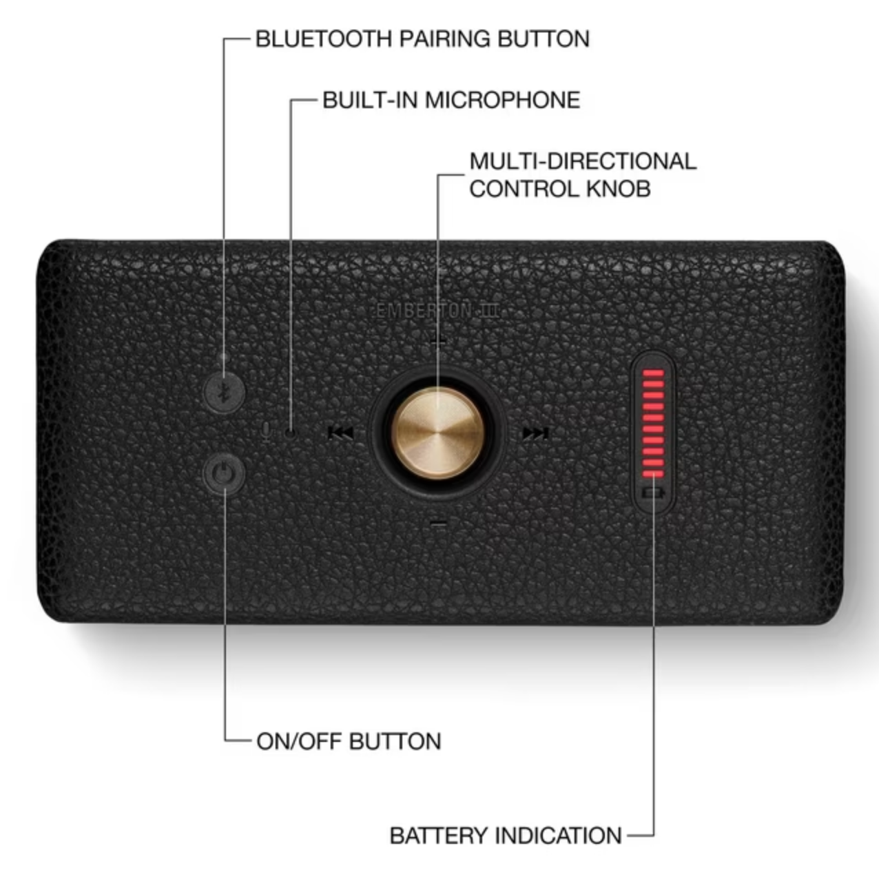 Marshall Emberton III Portable Bluetooth Speaker - Any Colour*