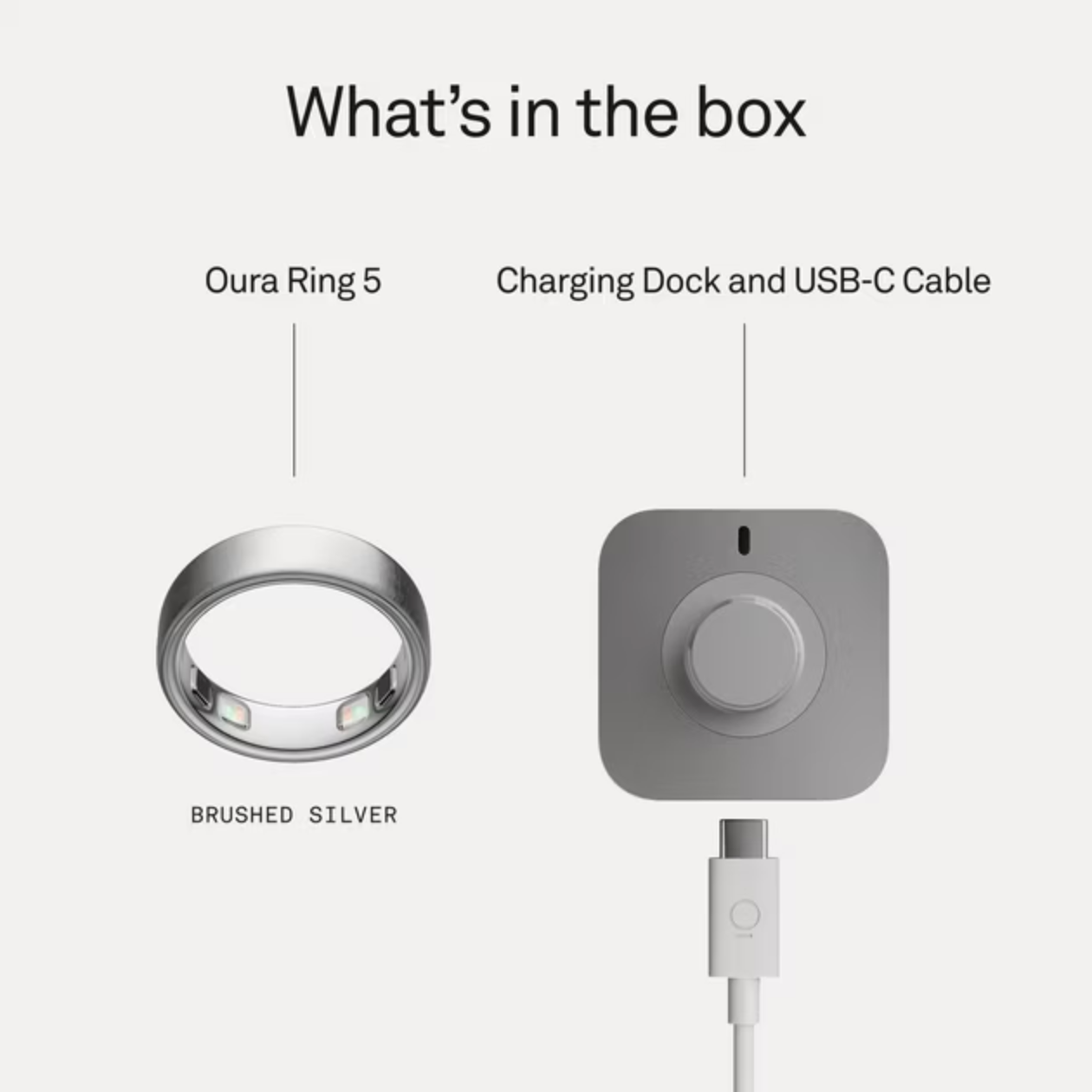 Oura Ring 5 Health & Fitness Tracker Smart Ring - Any colour*