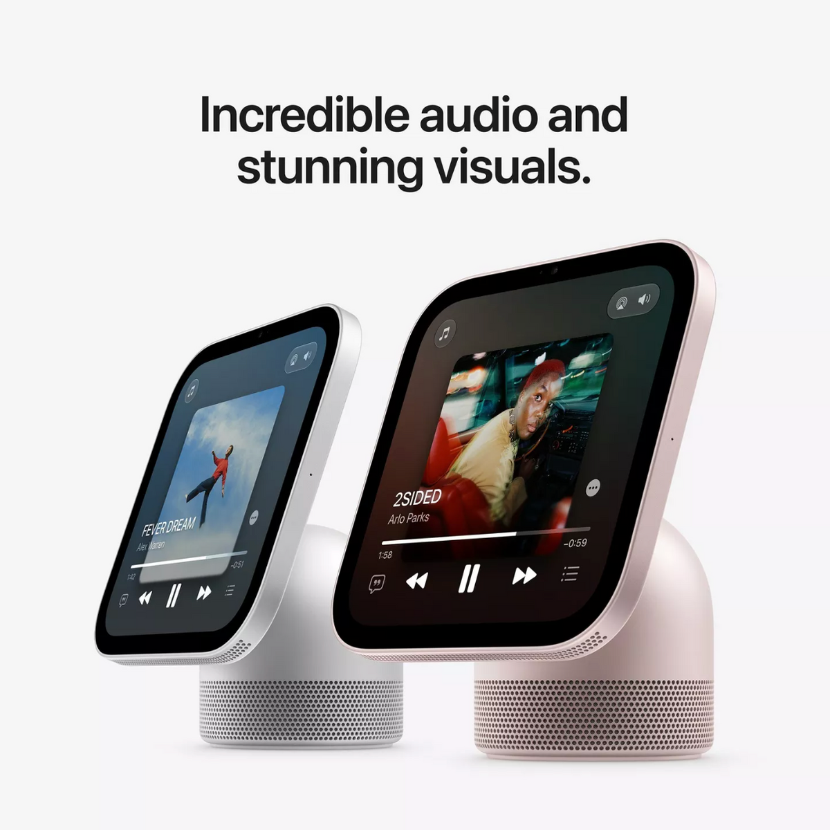 Apple HomeView Smart Speaker with 7" Screen - Any colour*