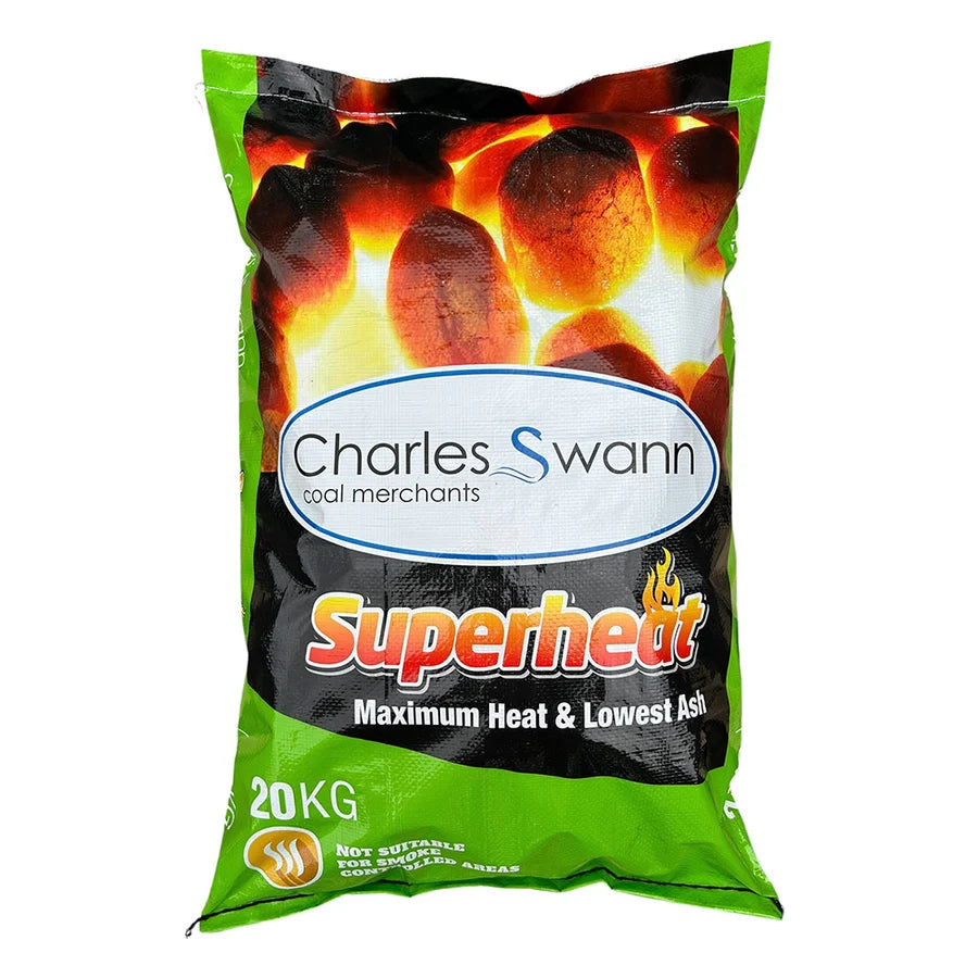 Superheat Coal 1 Tonne Pallet - 50x20kg Bags