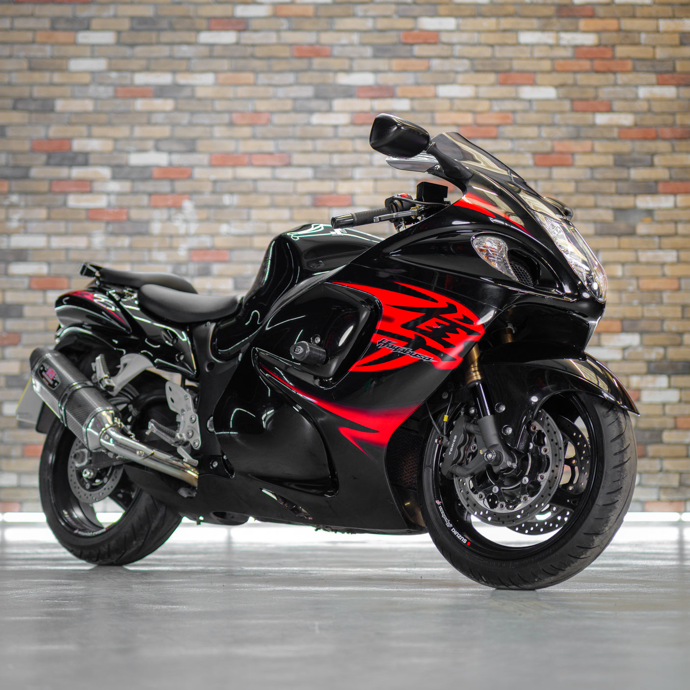 Monstrous Suzuki Hayabusa