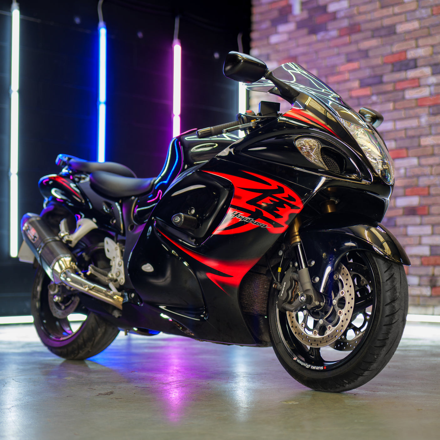 Monstrous Suzuki Hayabusa
